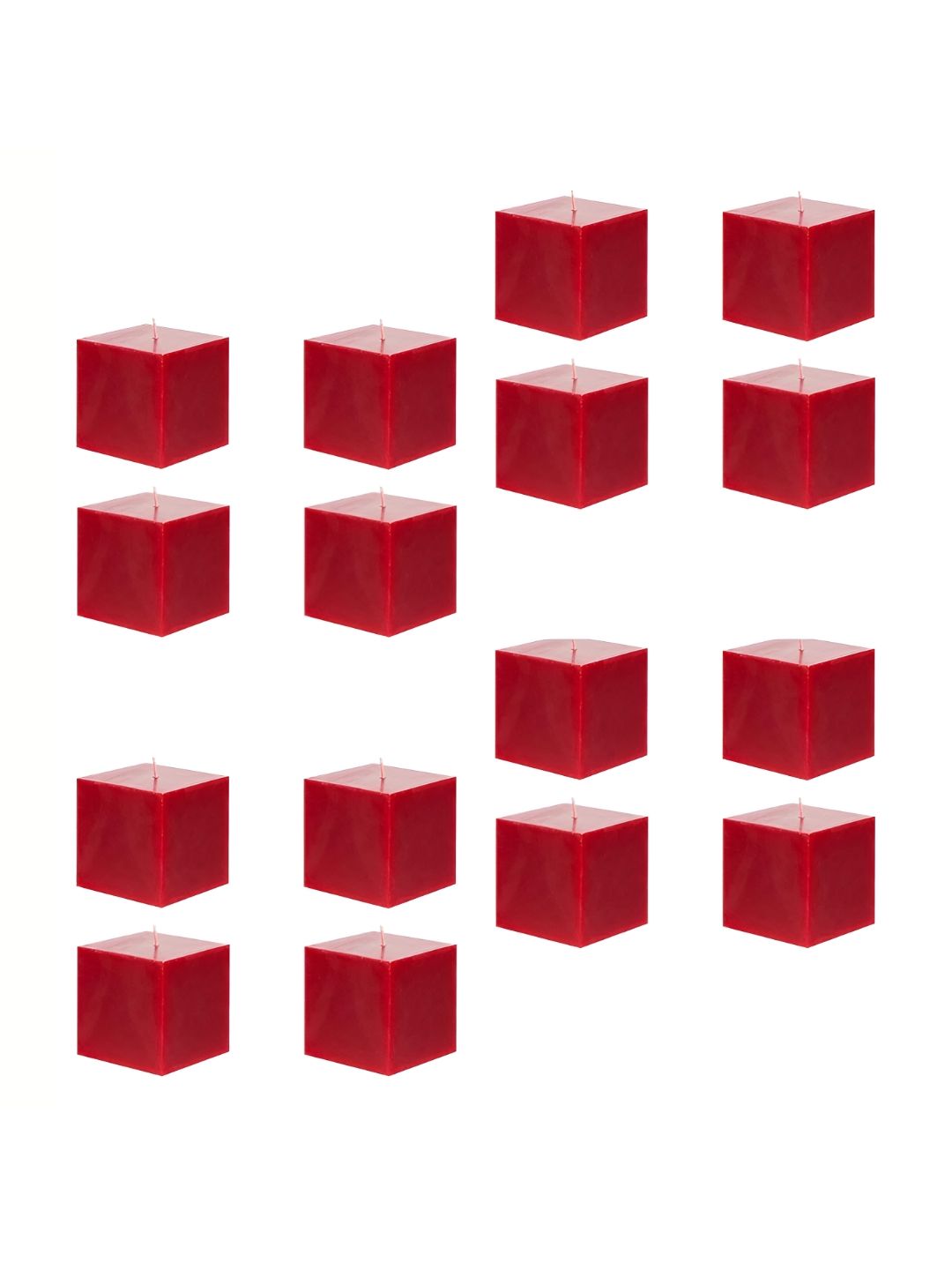 atorakushon Red 20 pieces Pillar Candle-picture-24