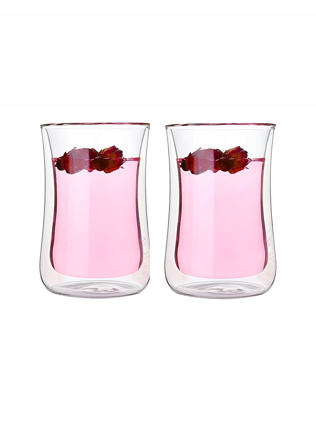 We3 Transparent Solid Glass Matte Cups Set of Cups and Mugs-image-28