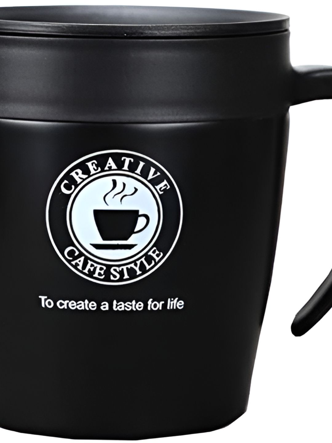 We3 Black & White Printed Stainless Steel Matte Mugs Set of Cups and Mugs-picture-29