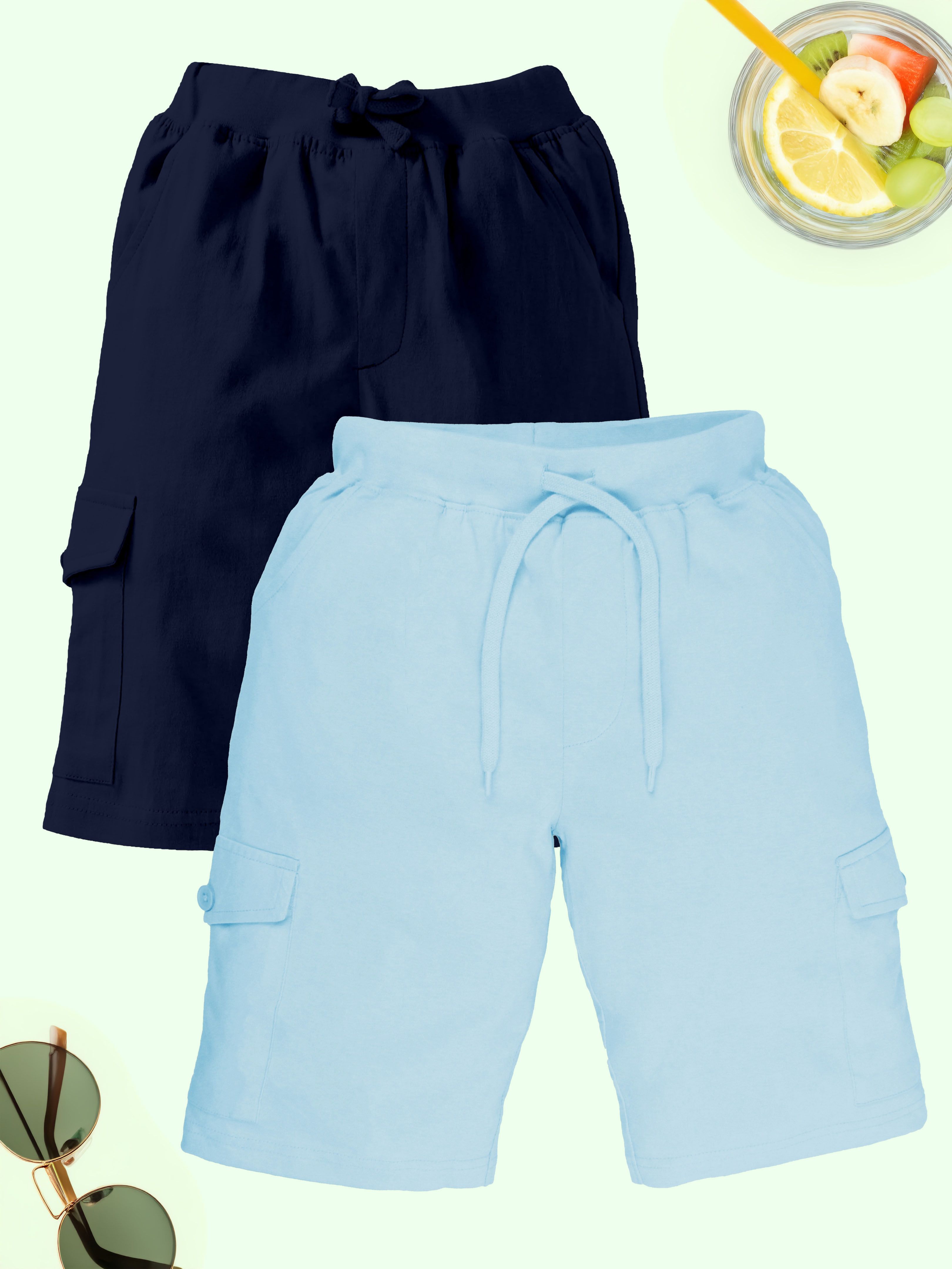 KiddoPanti Boys Cargo Shorts-picture-11