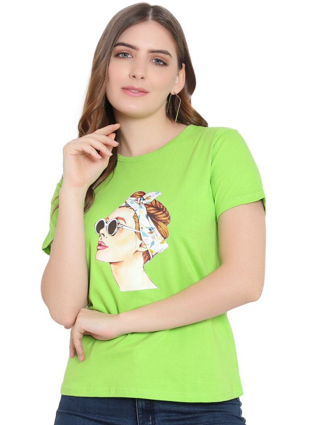 DEEPMAYRA COLLECTION Print Cotton Top-picture-42