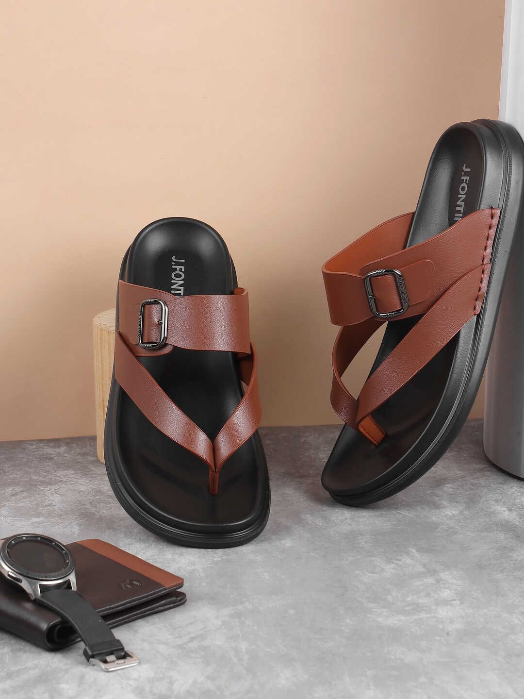 J.FONTINI Men Comfort Sandals-picture-34