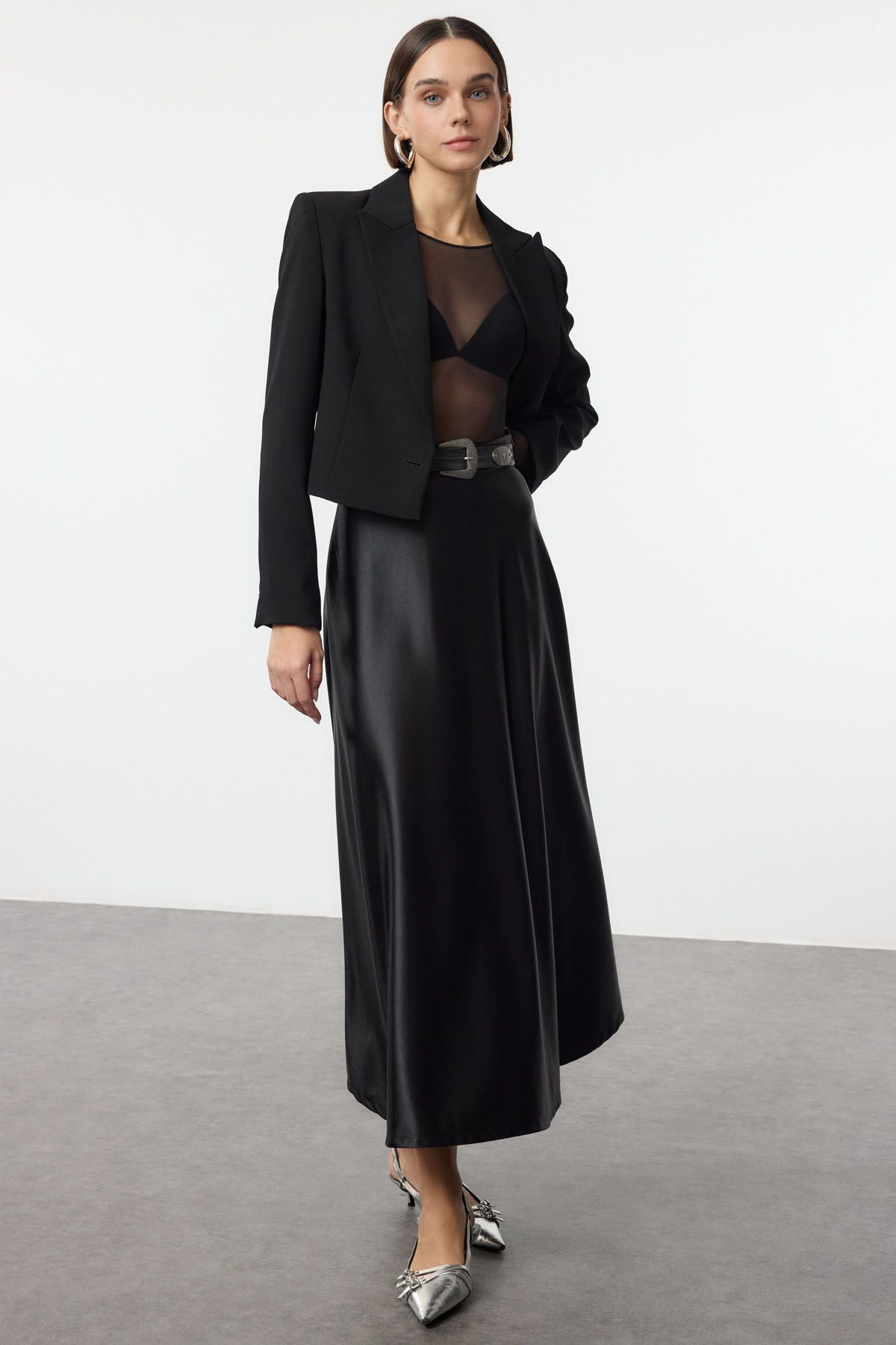 Trendyol A-Line Maxi Skirt-picture-32