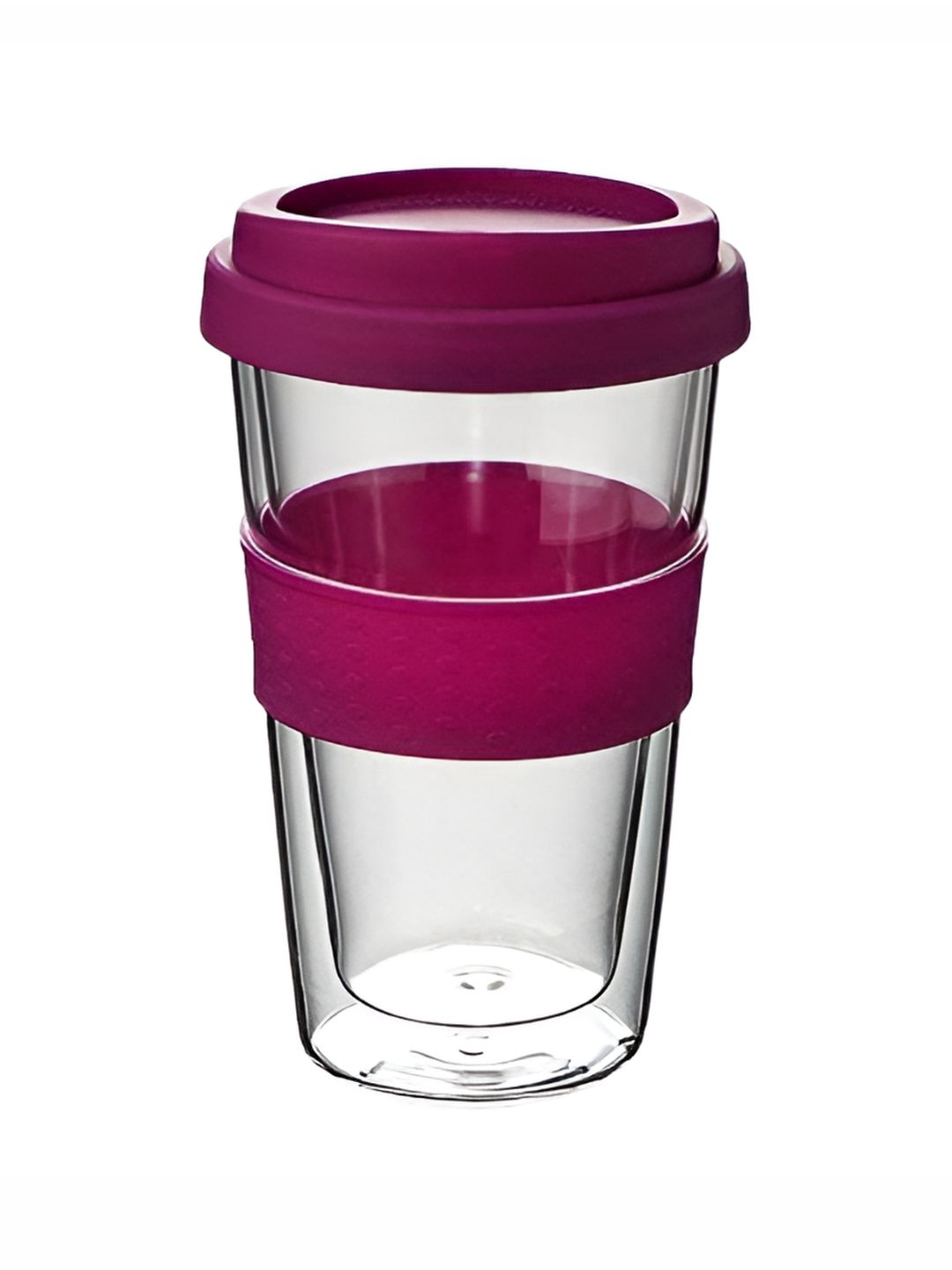 We3 Purple Solid Glass Matte Cups Set of Cups and Mugs-image-34