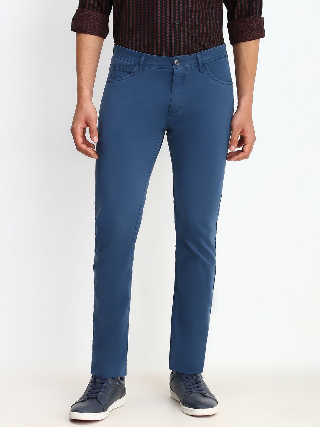 Allen Solly Men Slim Fit Trousers-picture-34