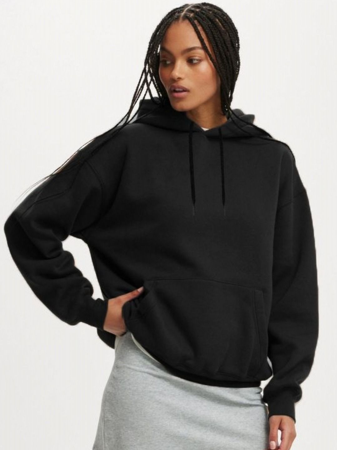 CLAFOUTIS Women Hooded Pockets Boxy T-shirt-picture-24