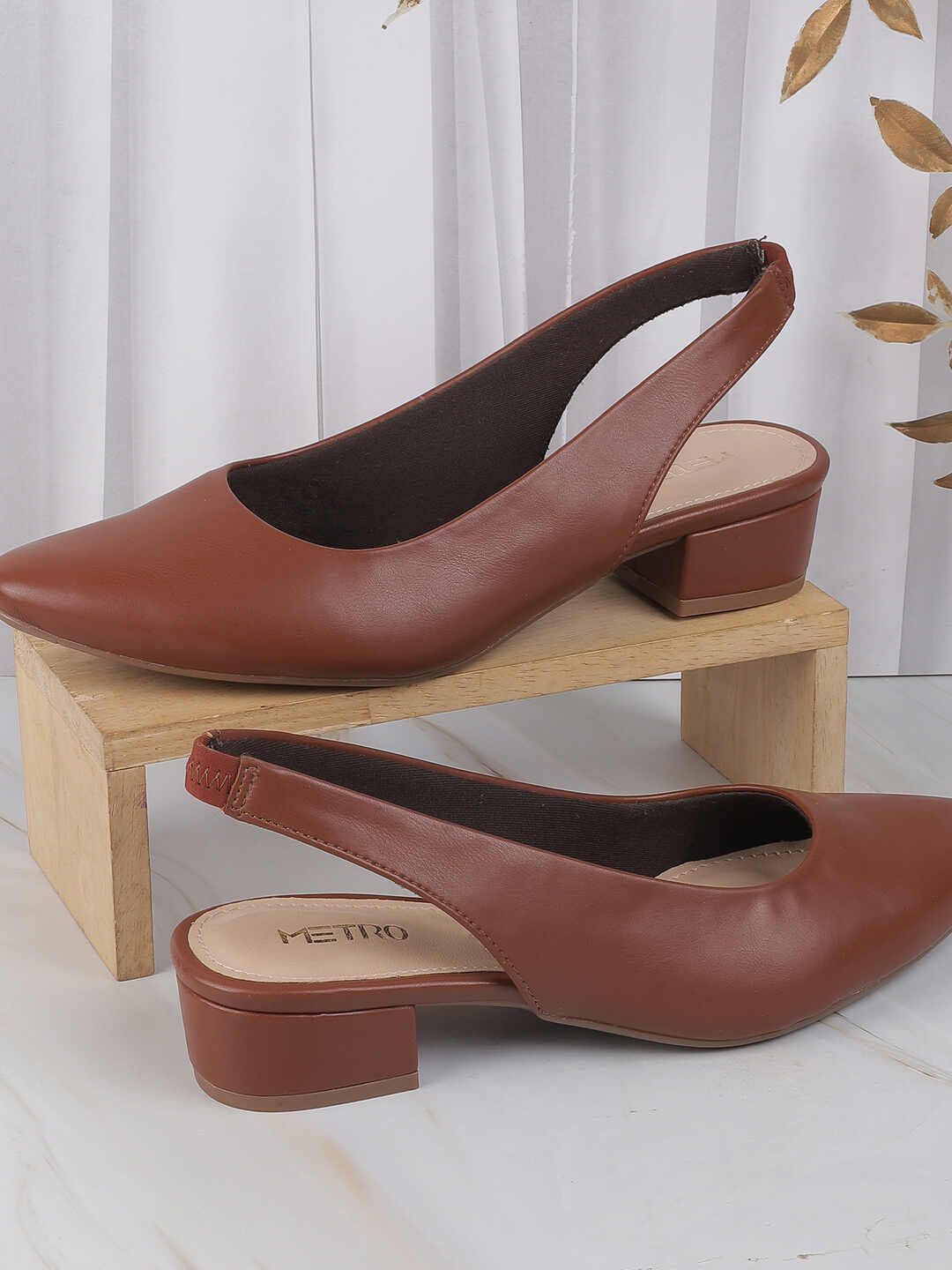 Metro Women Block Sandals-image-26