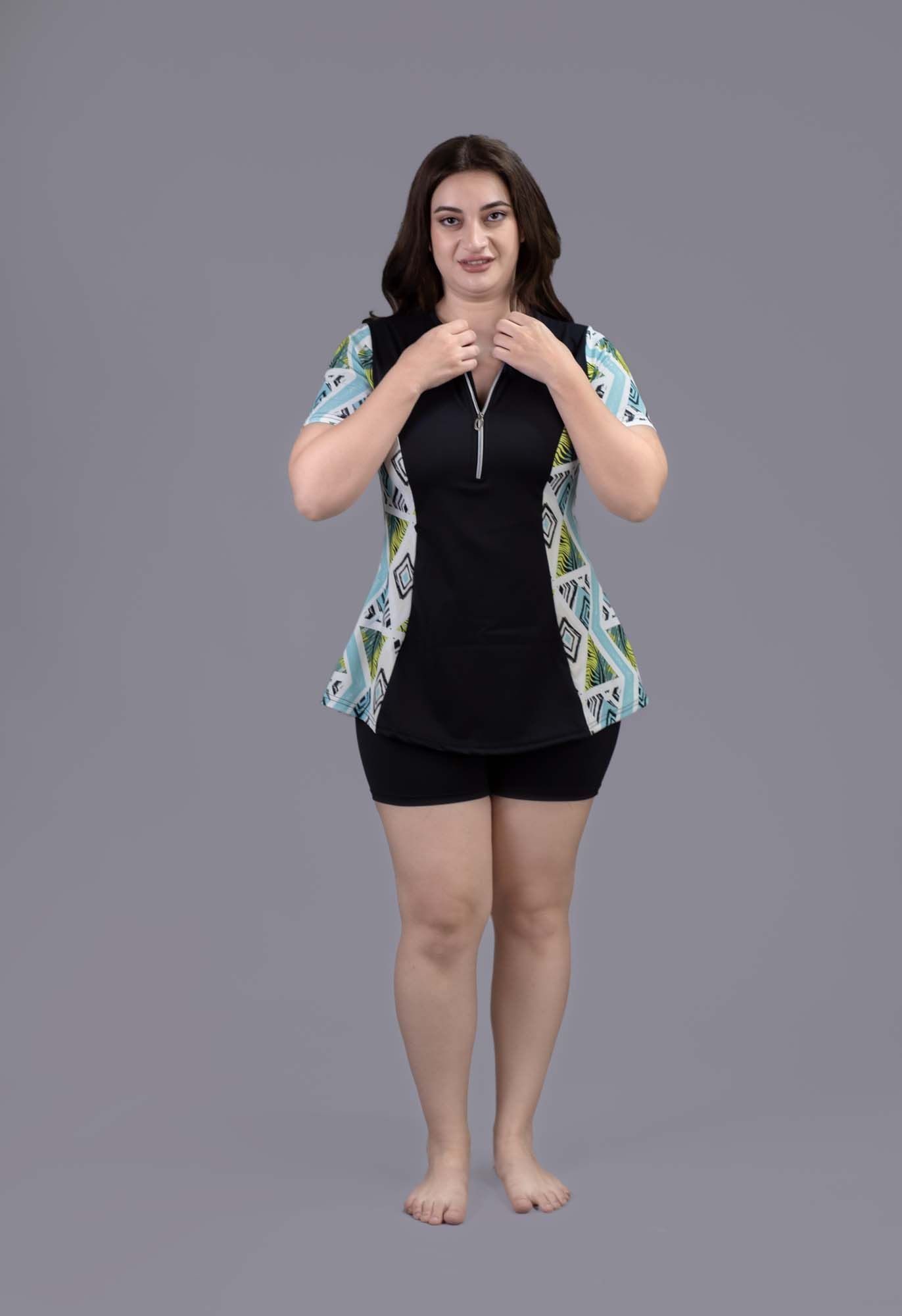 Keepfit Women Plus Size Printed Swimset-picture-47