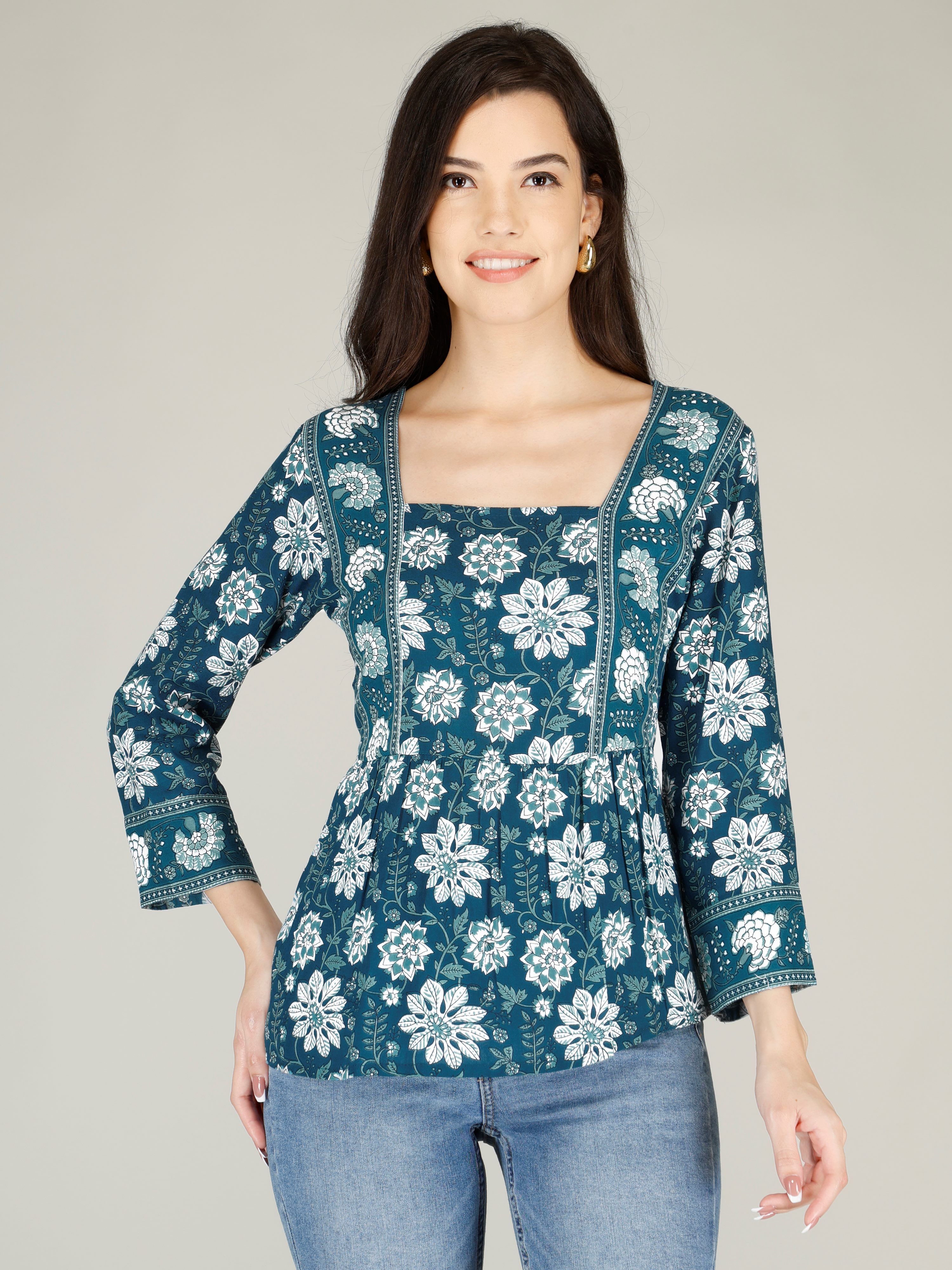 AJ ART Women Floral Printed Floral Kurta-picture-28