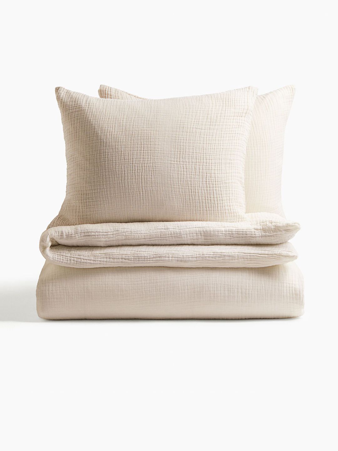 H&M Muslin Double/King Duvet Cover Set