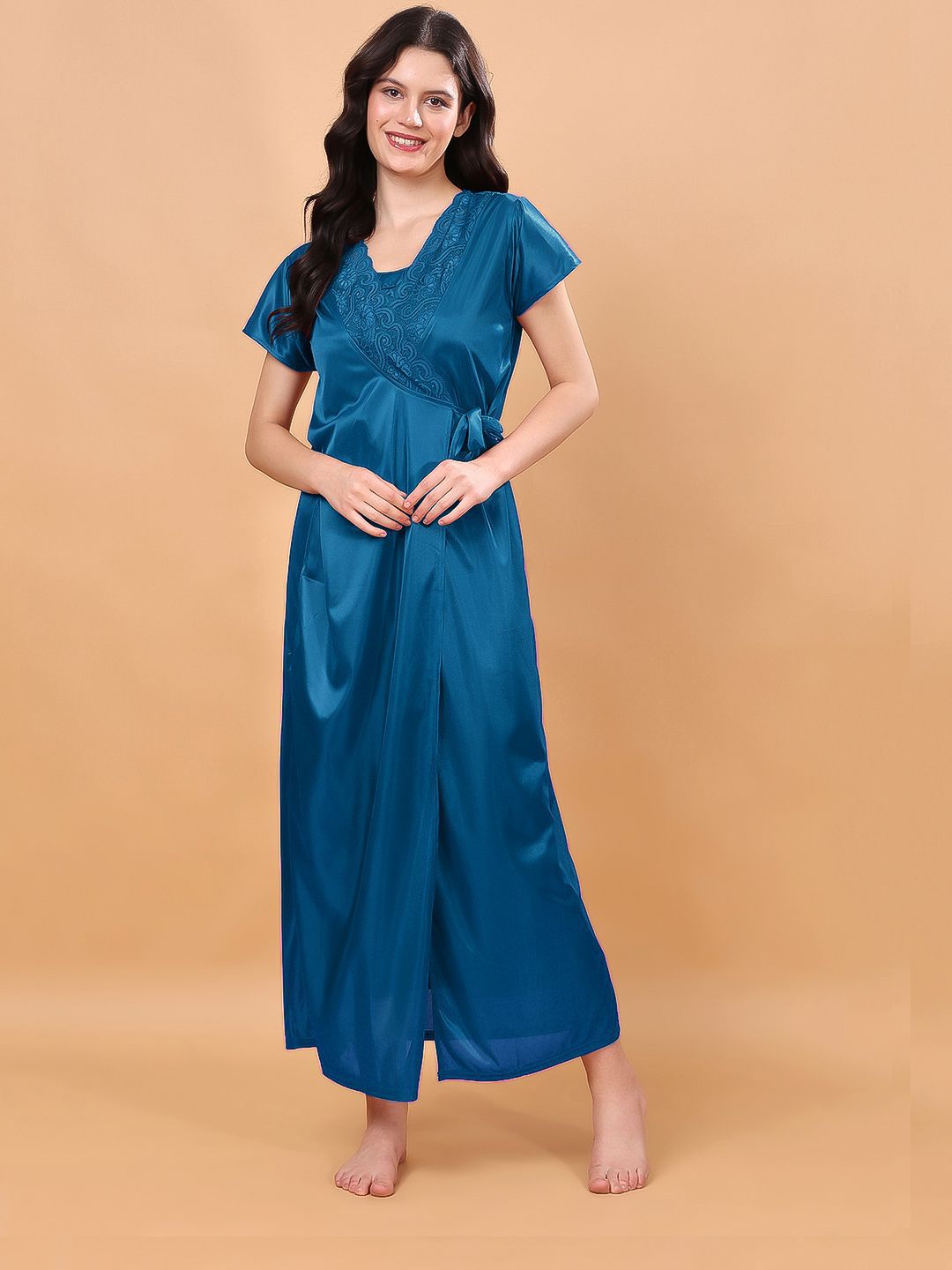 CHUI MUI Maxi Nightdress-image-16