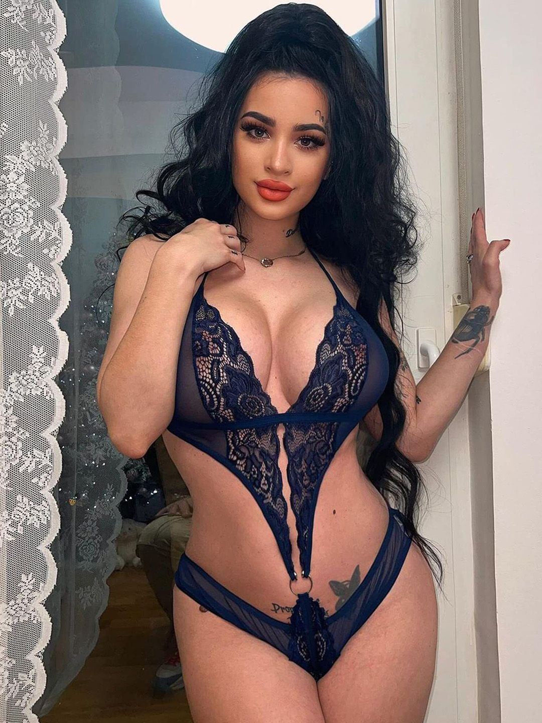 SSoShHub Halter Neck Baby Doll