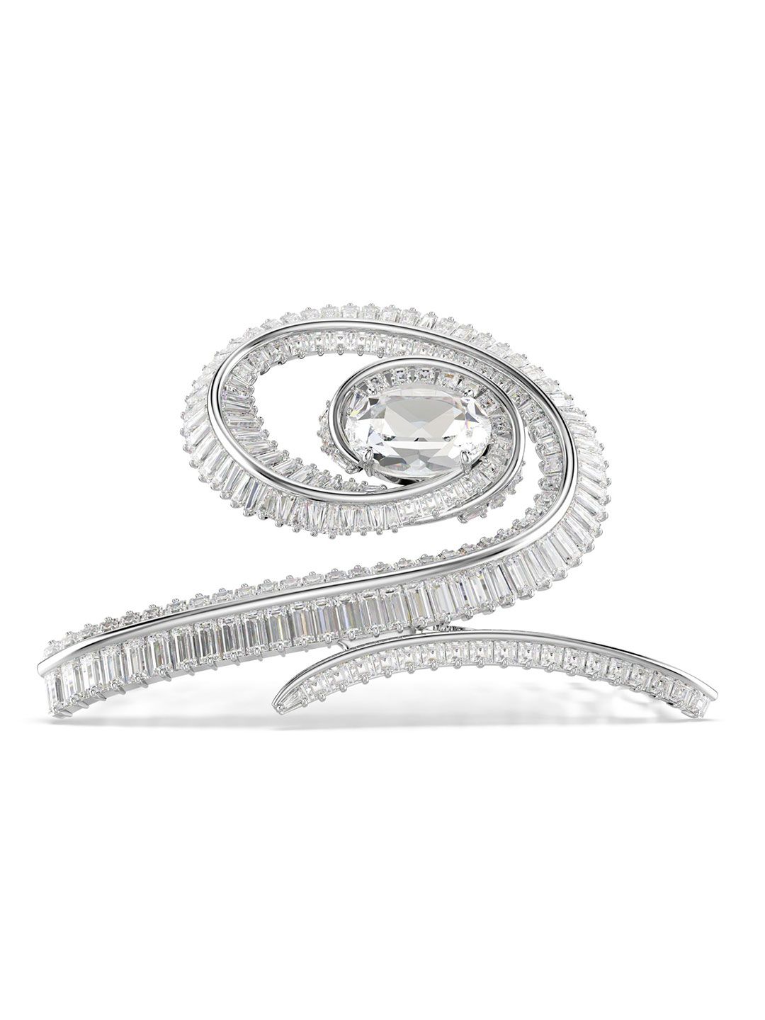 SWAROVSKI Rhodium-Plated Crystal Studded Hair Clip-picture-29