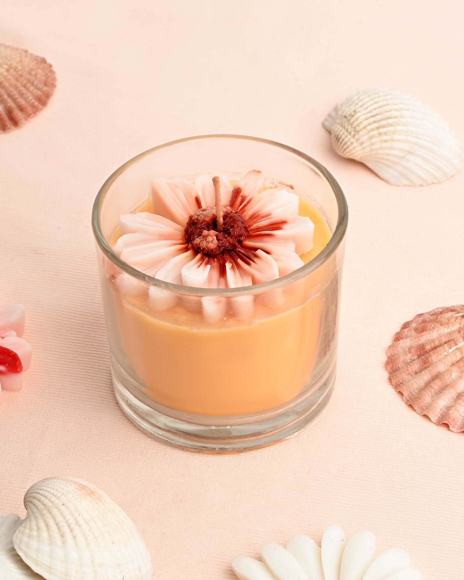 ANWYN Orange & Red 1 pieces Jar Candle-image-26