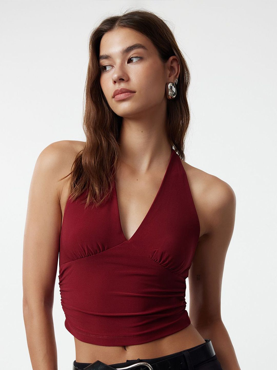 Trendyol Halter Neck Bralette Crop Top-picture-11