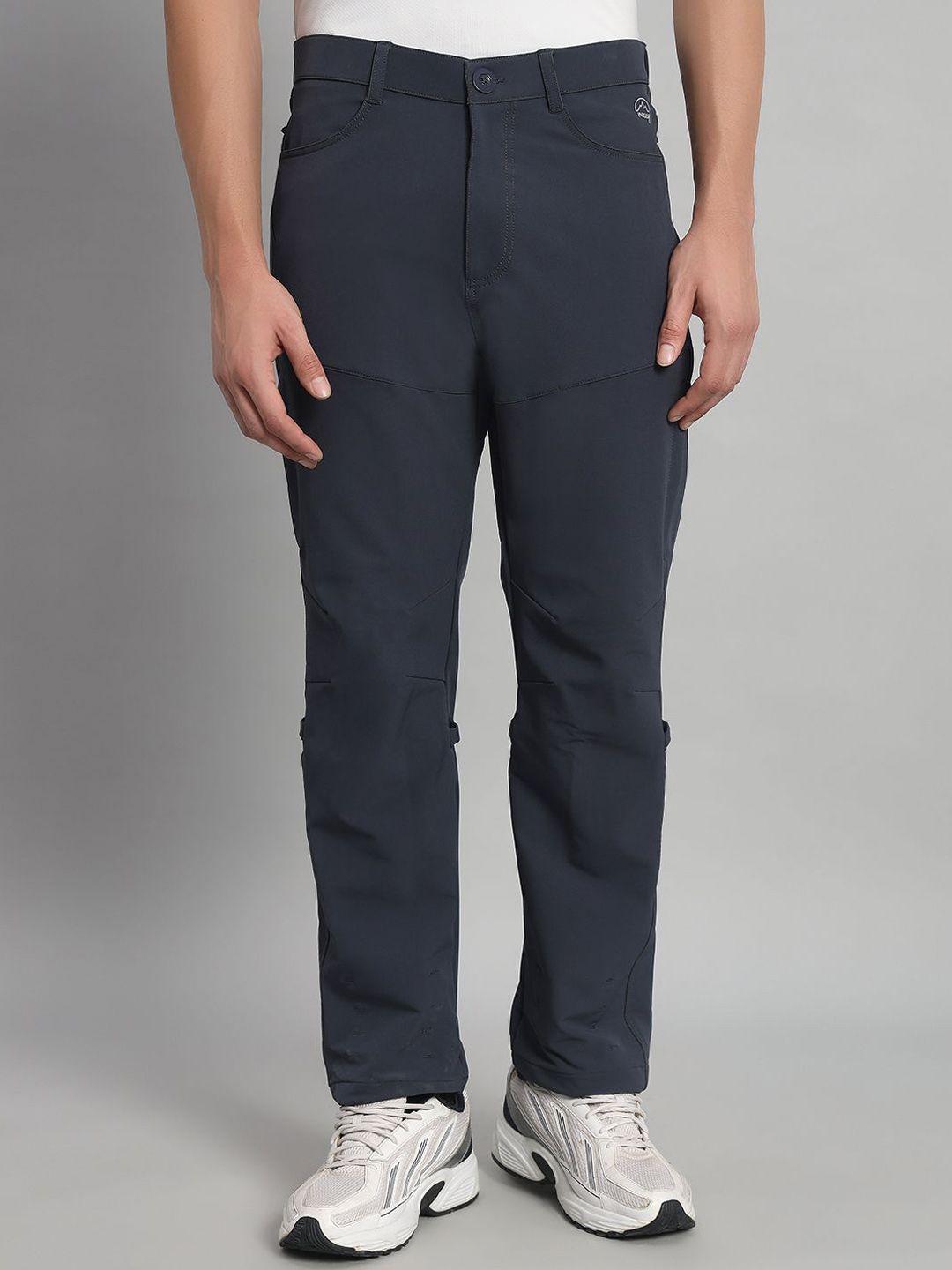 Reccy Men Relaxed Wrinkle Free Mid-Rise Regular Trousers-picture-40