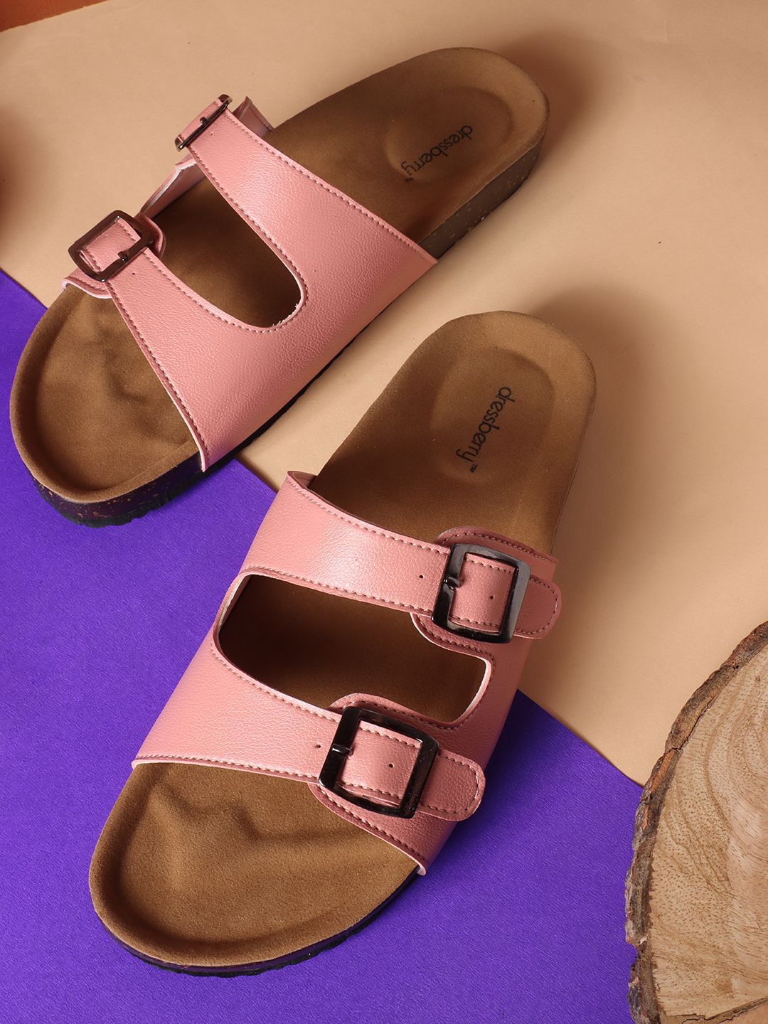 DressBerry Women Open Toe Flats with Buckles-picture-37