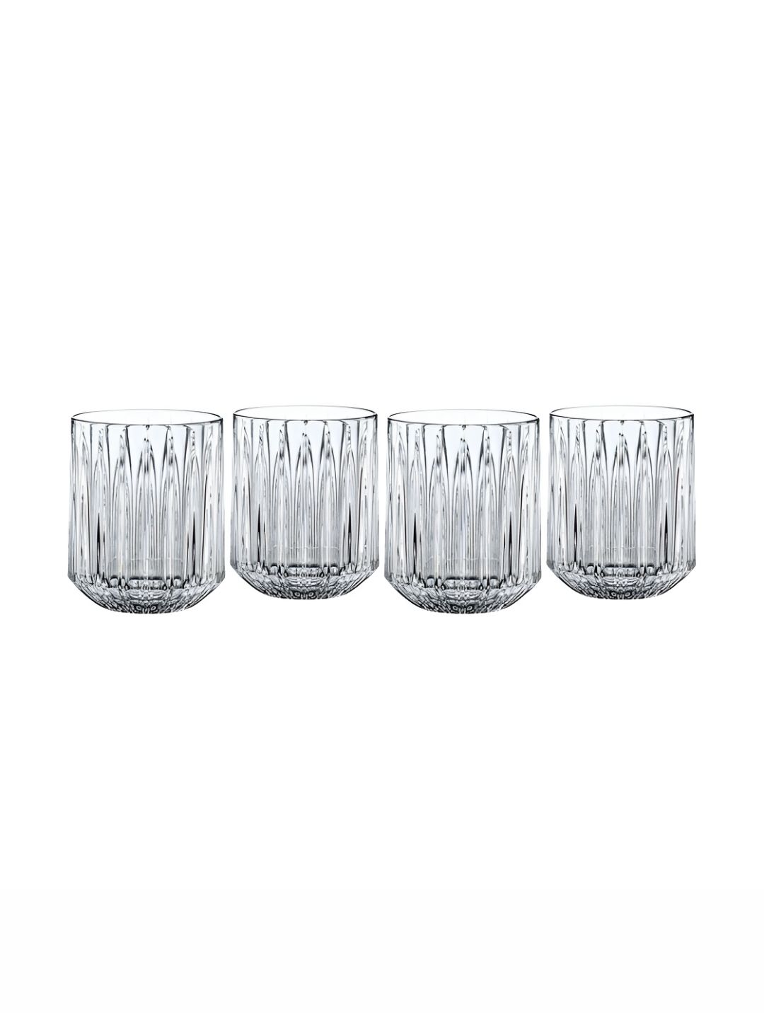 Nachtmann Transparent 4 Pieces Textured Jules Water Glasses-image-11