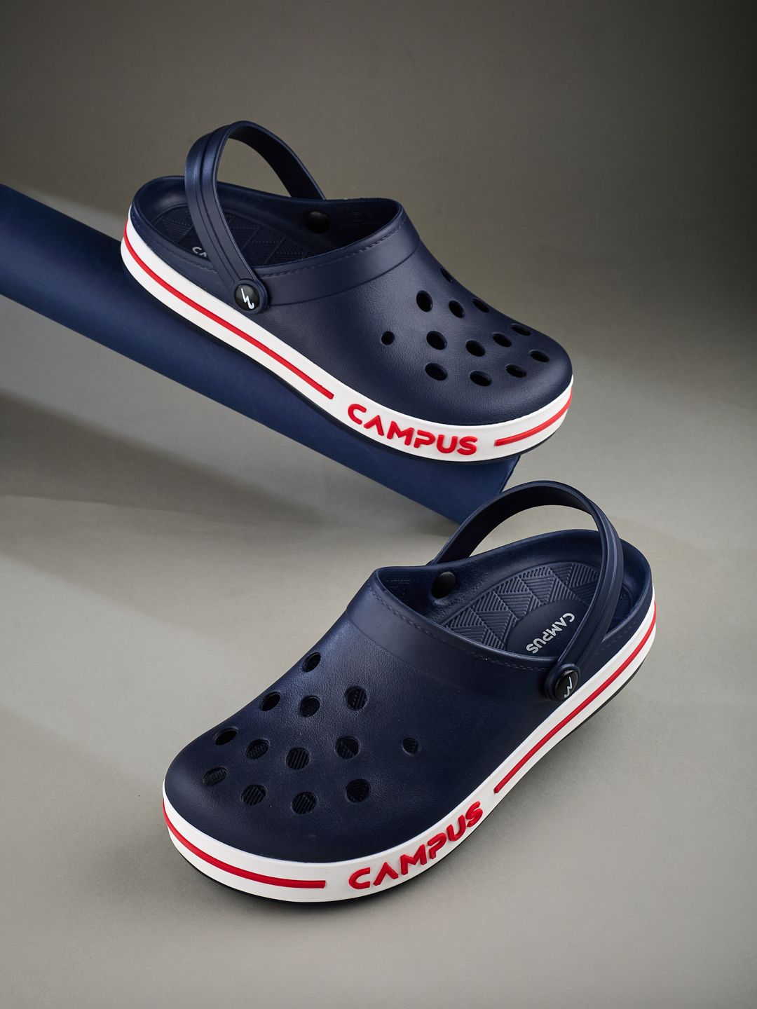 Campus Men Self Design Clogs-picture-30