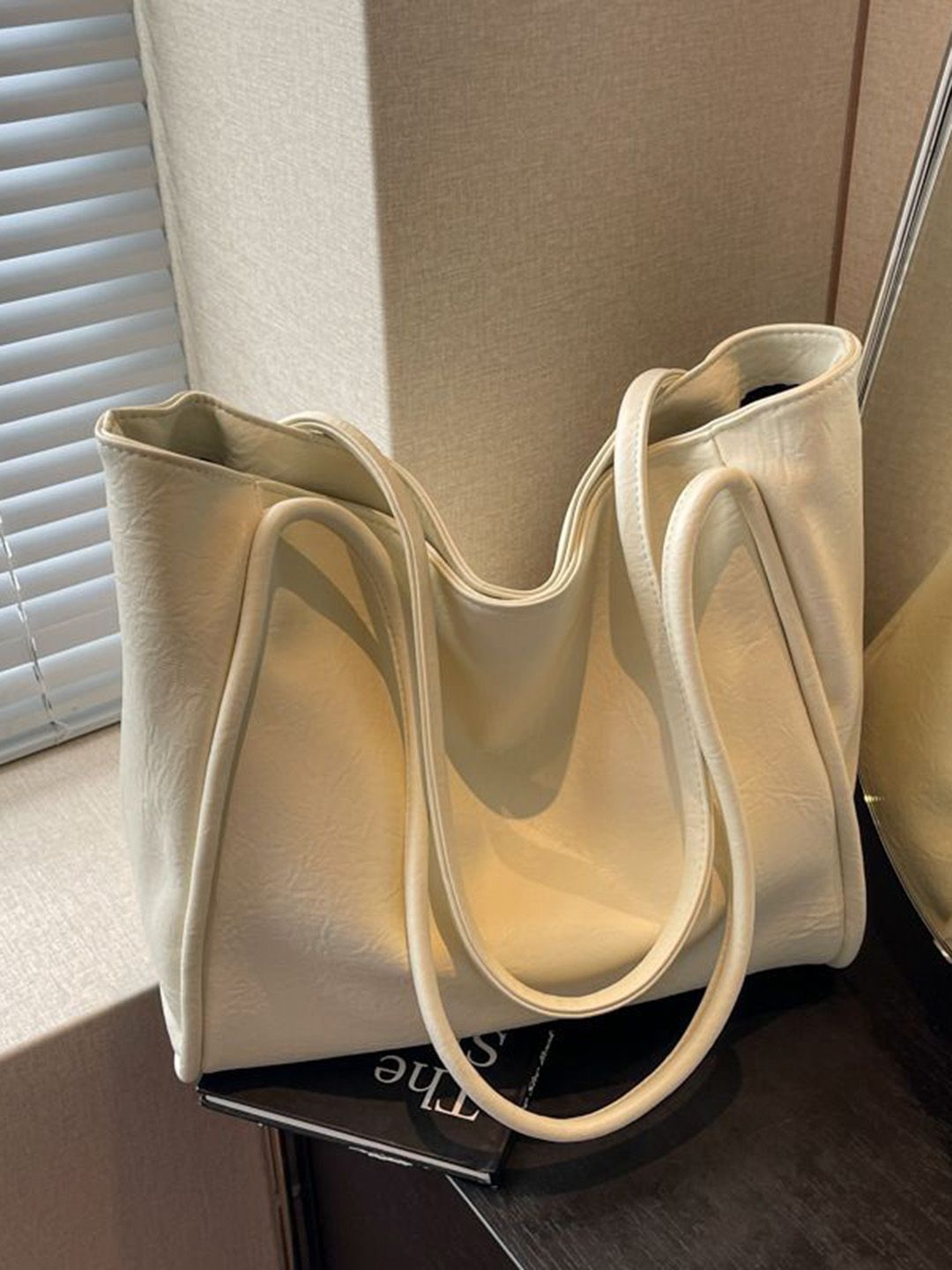 StyleCast PU Shopper Tote Bag-picture-21