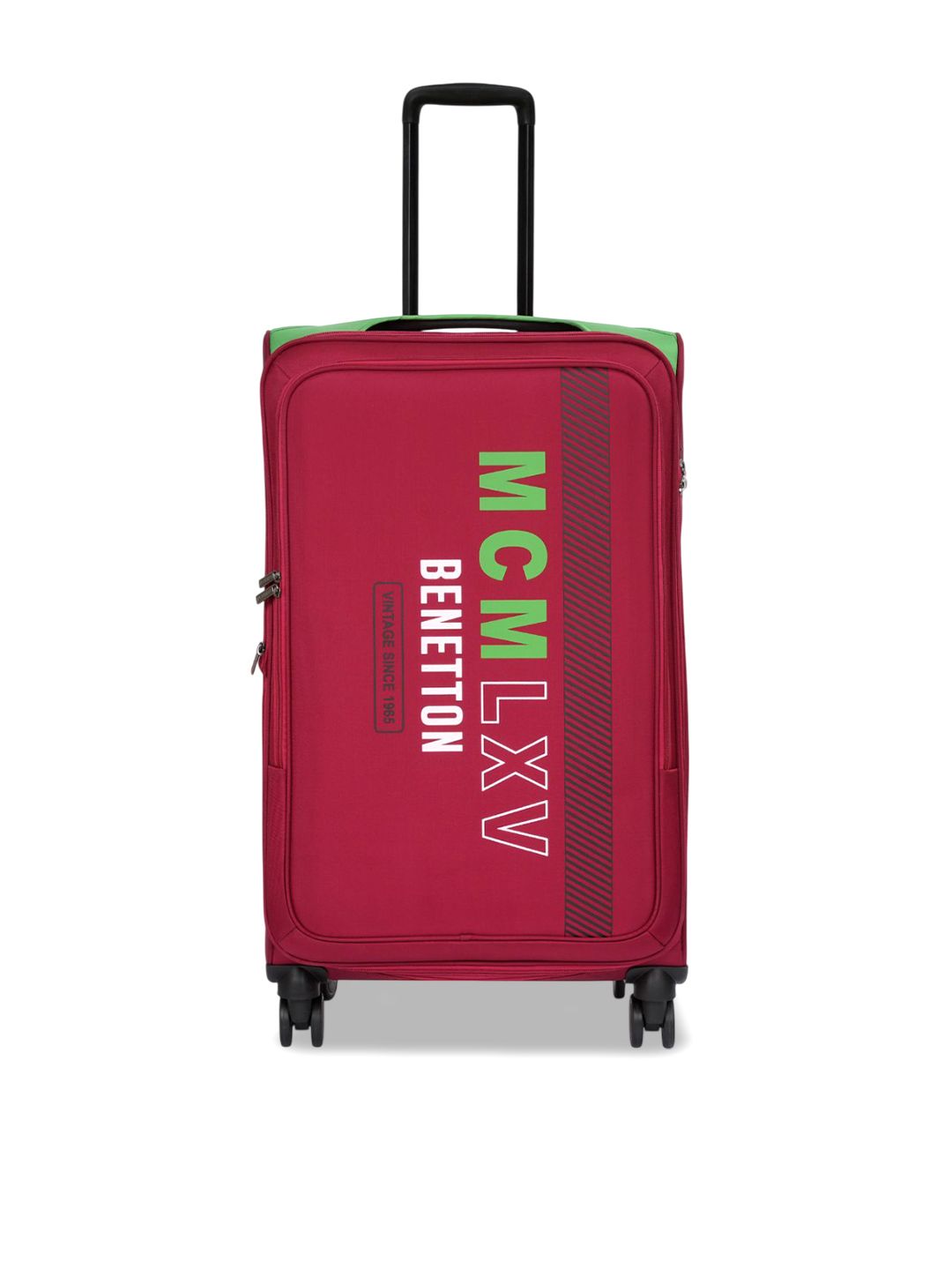 United Colors of Benetton Unisex Topaz Plus Printed Soft-Sided Medium Trolley Bag-picture-16