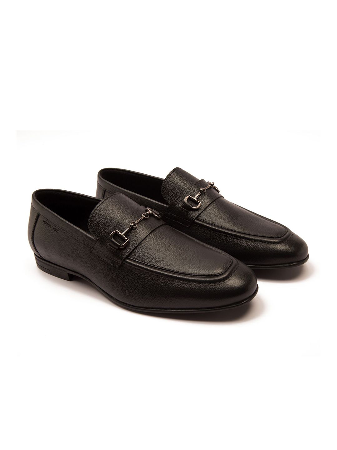 Thomas Crick Men Textured Leather Formal Loafers-picture-22