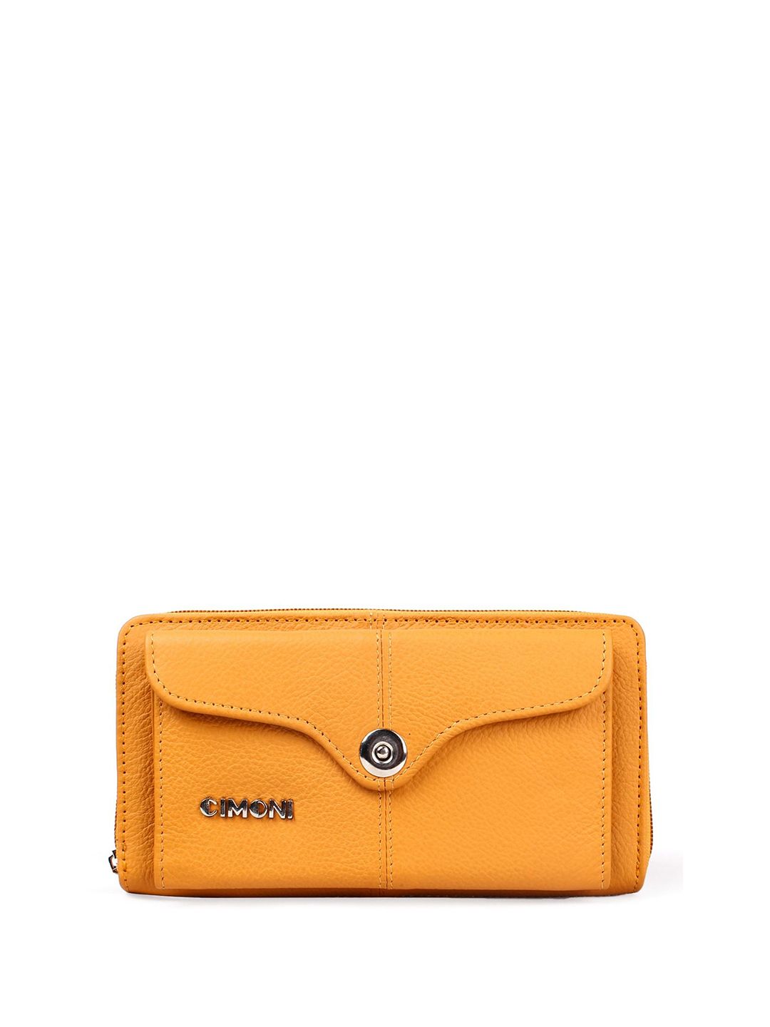 CIMONI Textured Leather Zip Around Wallet-image-48