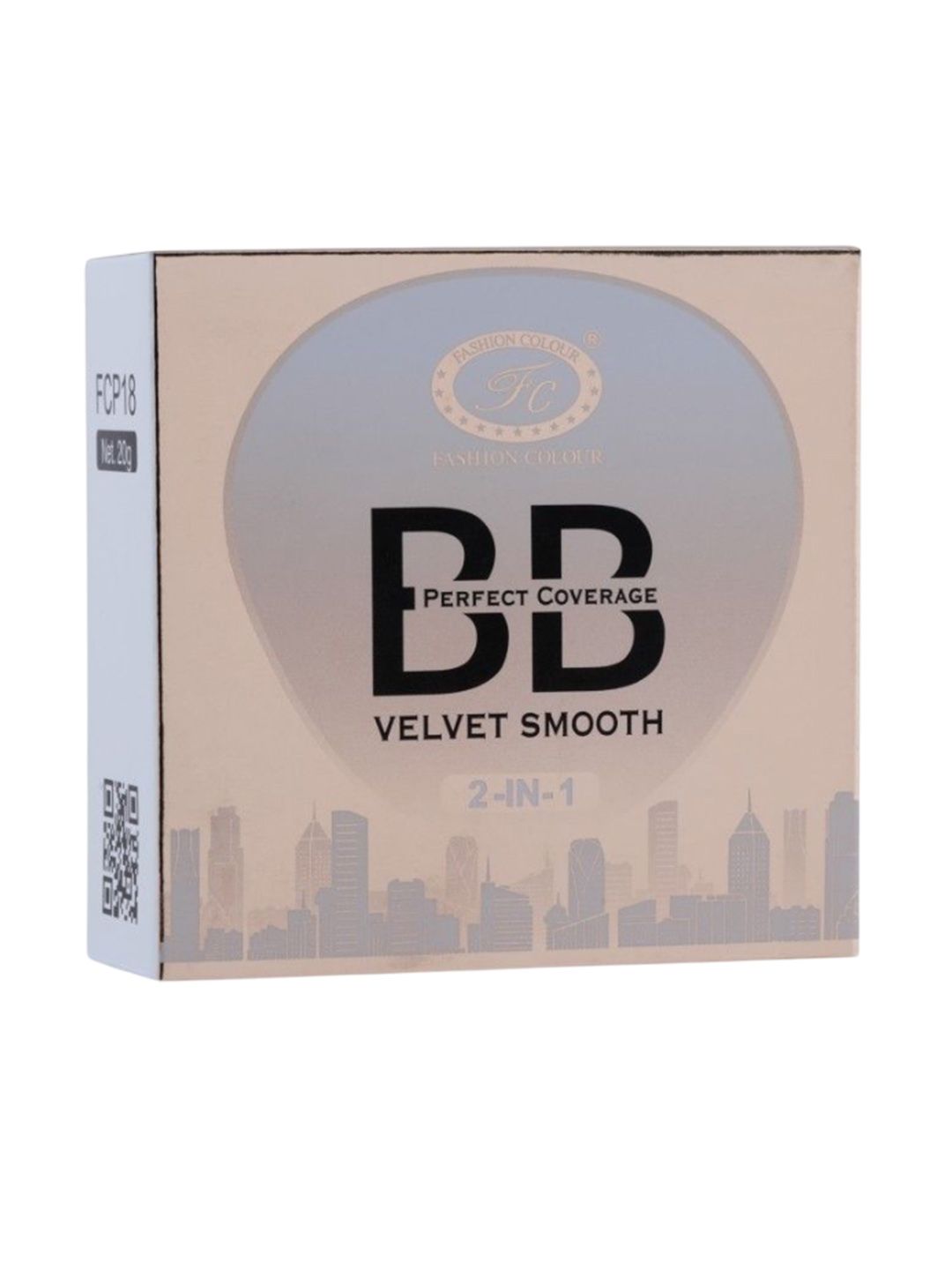 Fashion Colour BB Velvet Smooth 12Hrs Long Lasting Face Powder - 20 g- Shade 03-picture-30