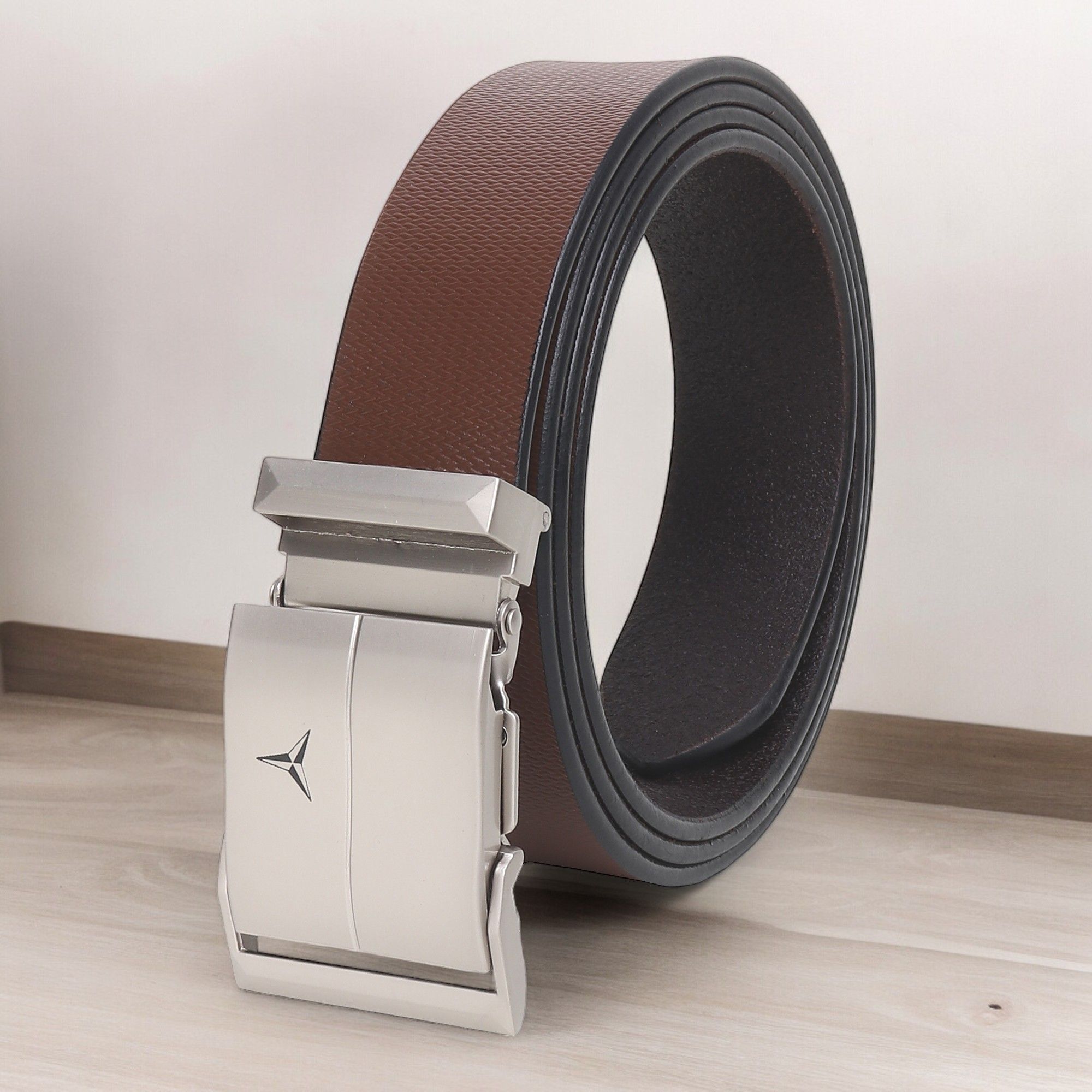 Provogue Men Textured Leather Formal Belt-picture-39