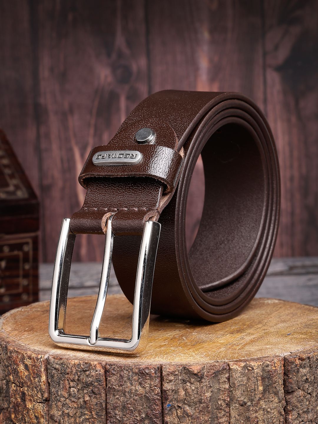 Red Tape Men Leather Formal Belt