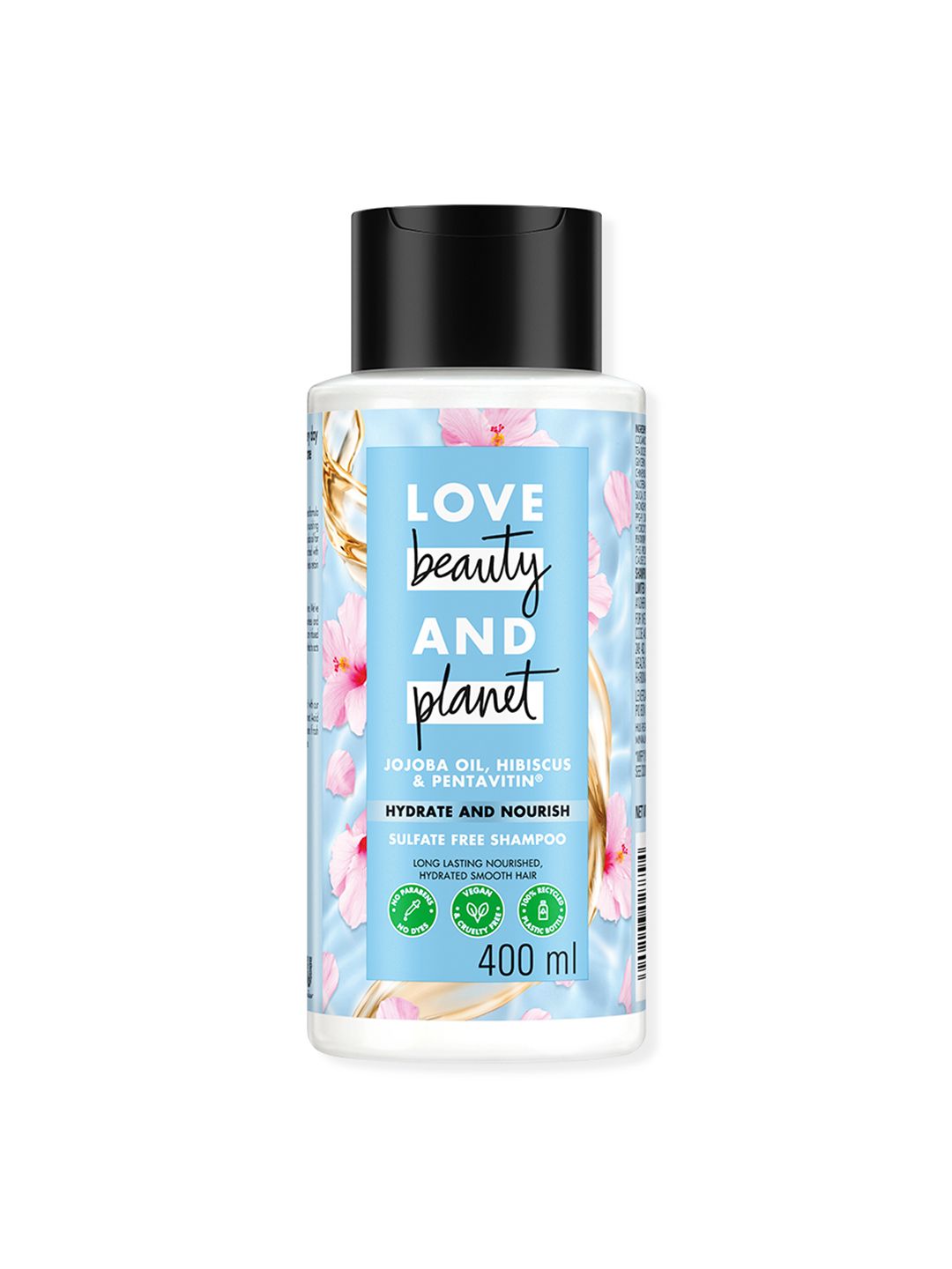 Love Beauty & Planet Jojoba Oil Hibiscus & Pentavitin Hydrate Nourish Shampoo - 400ml-image-45