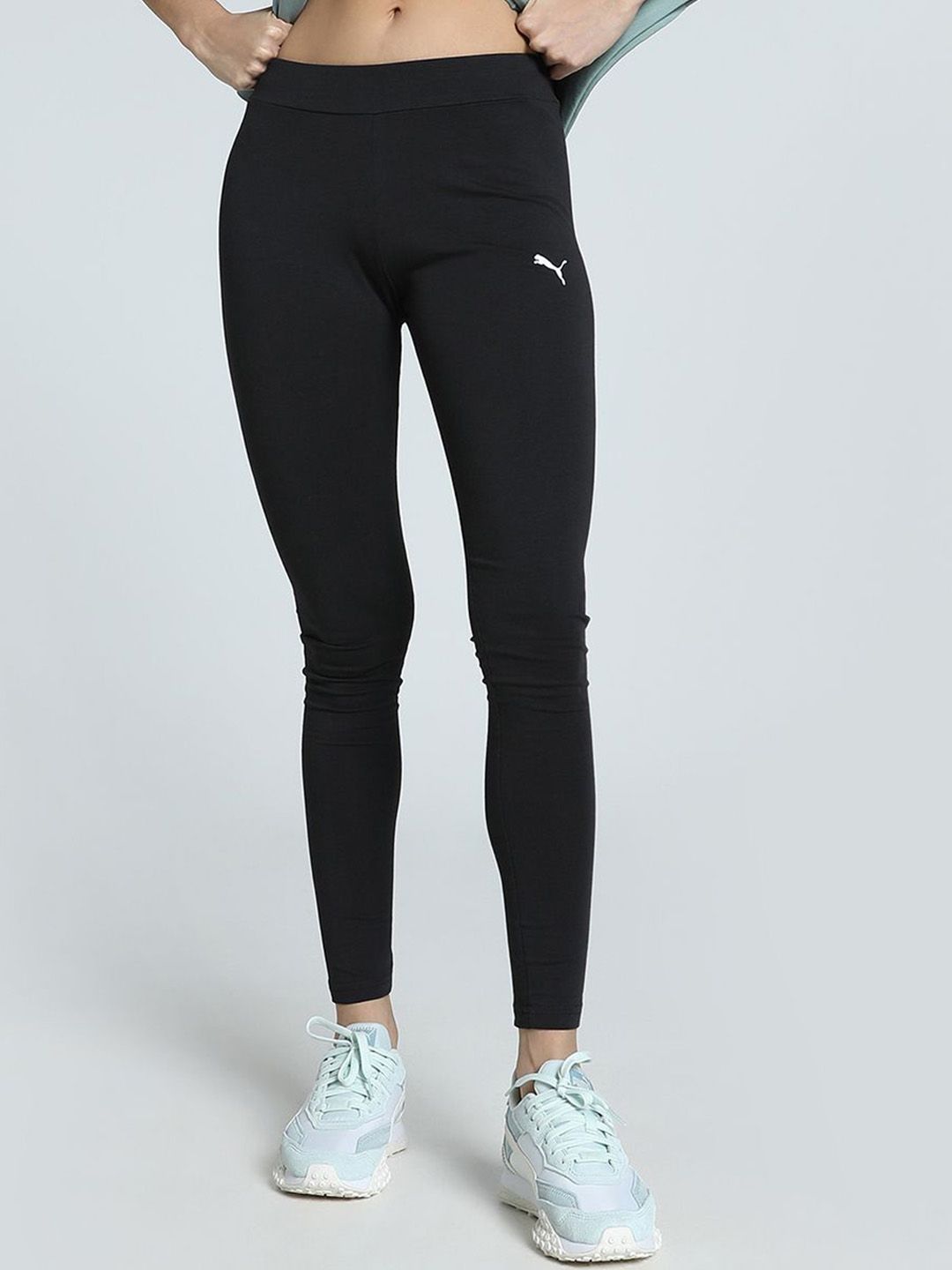Puma Women Skinny-Fit Cotton Tights