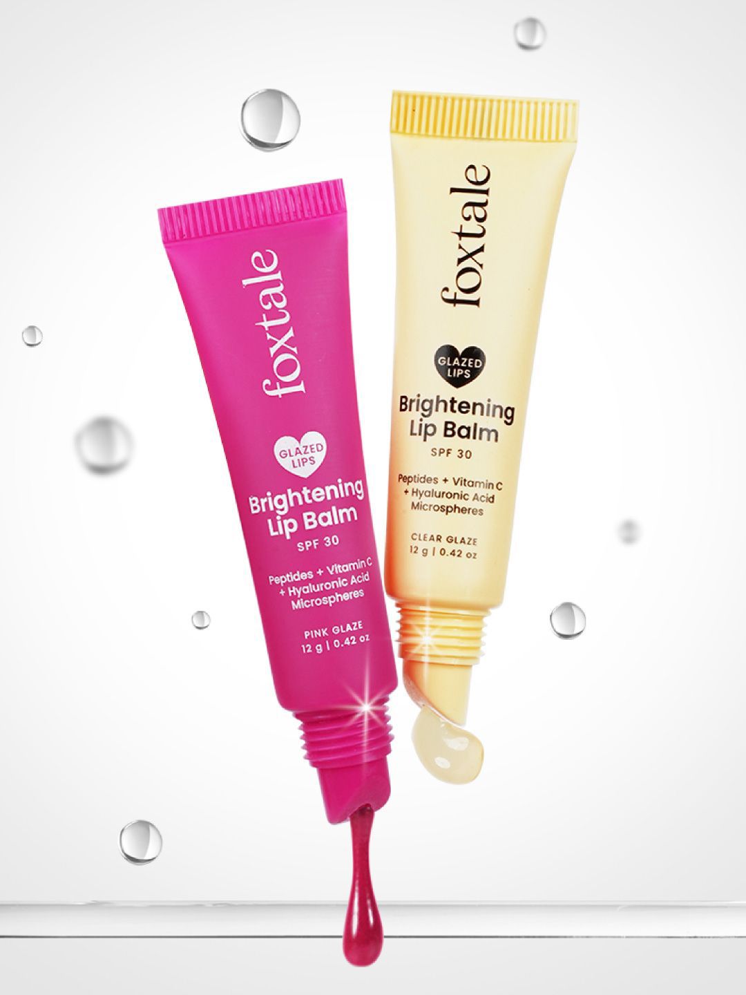 FoxTale SPF30 Brightening Lip Balm With Vitamin C- Clear & Pink-picture-28