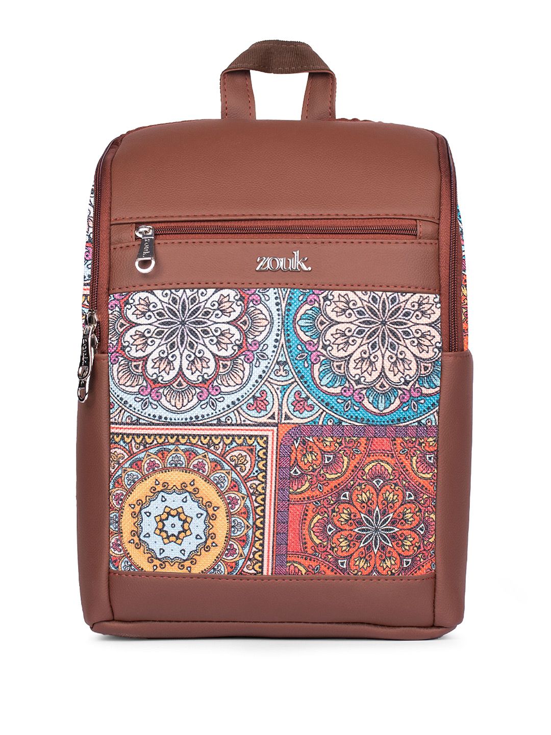 ZOUK Unisex Multicolor Mandala Print Amalia Daypack-picture-42
