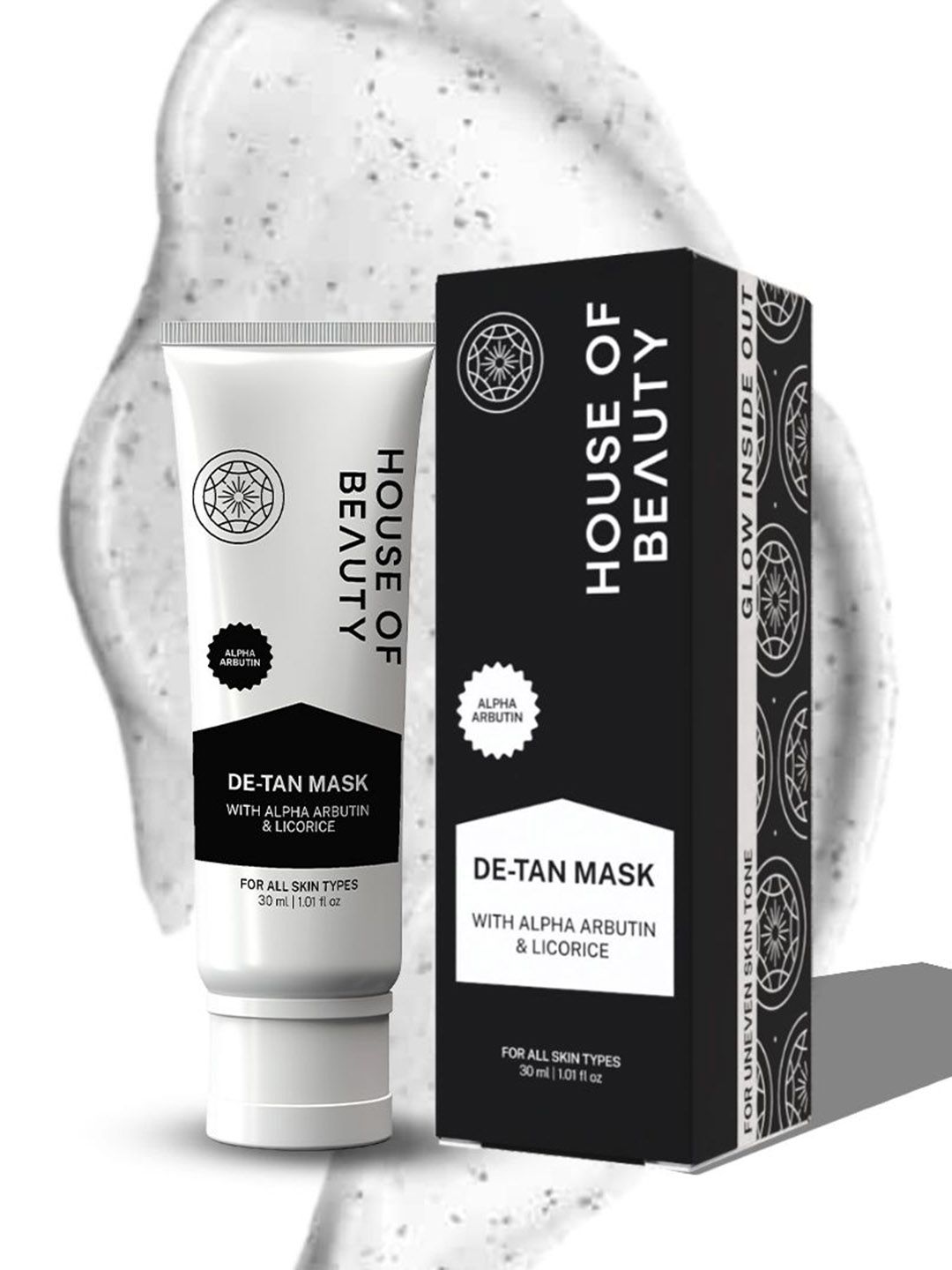 House of Beauty De-Tan Mask With Alpha Arbutin & Licorice - 30 ml-image-26