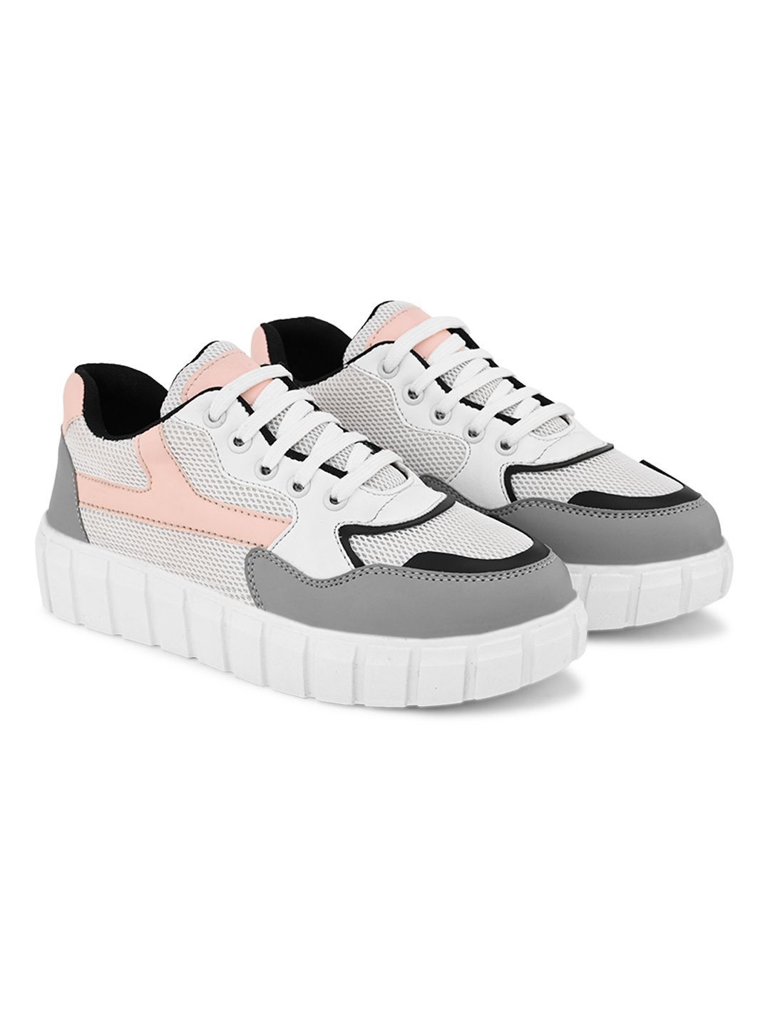 Roadster Women Colourblocked Printed Sneakers-picture-17