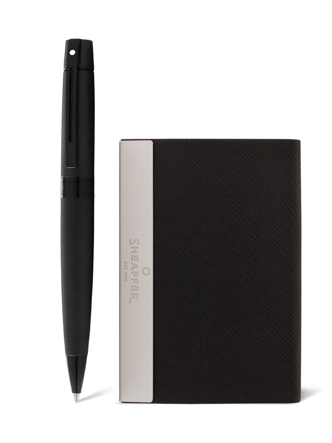 Sheaffer Unisex Ballpoint Pen With Business Card Holder Accessory Gift Set-picture-25