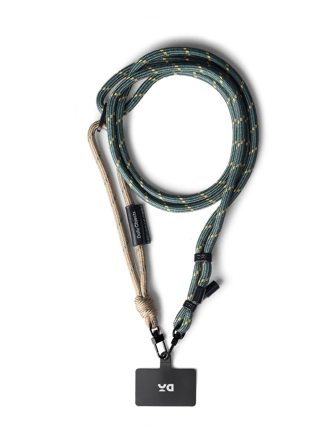 DailyObjects Beige-Green Crossbody Phone Lanyard - Cord-picture-26