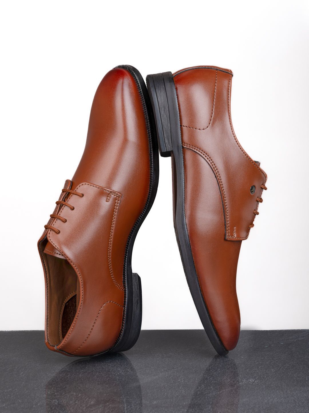 Alberto Torresi Men Round Toe Formal Derbys-picture-28