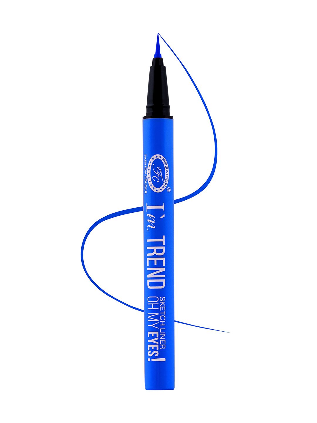 Fashion Colour I'm Trend Quick Dry & Long Lasting Sketch Eyeliner- 0.7ml - Azure Blue 03-image-31