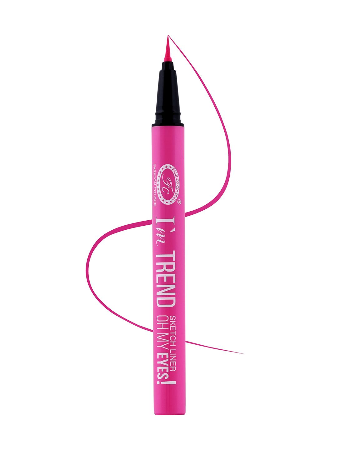 Fashion Colour I'm Trend Quick Dry & Long Lasting Sketch Eyeliner- 0.7ml - Sakura Pink 01-image-25