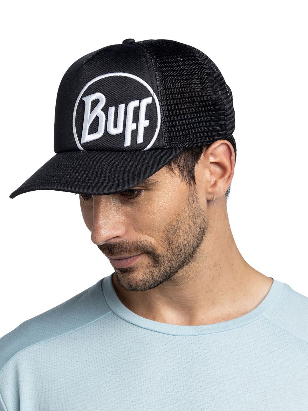 Original Buff SA Unisex Embroidered Trucker Mesh Baseball Cap-picture-38