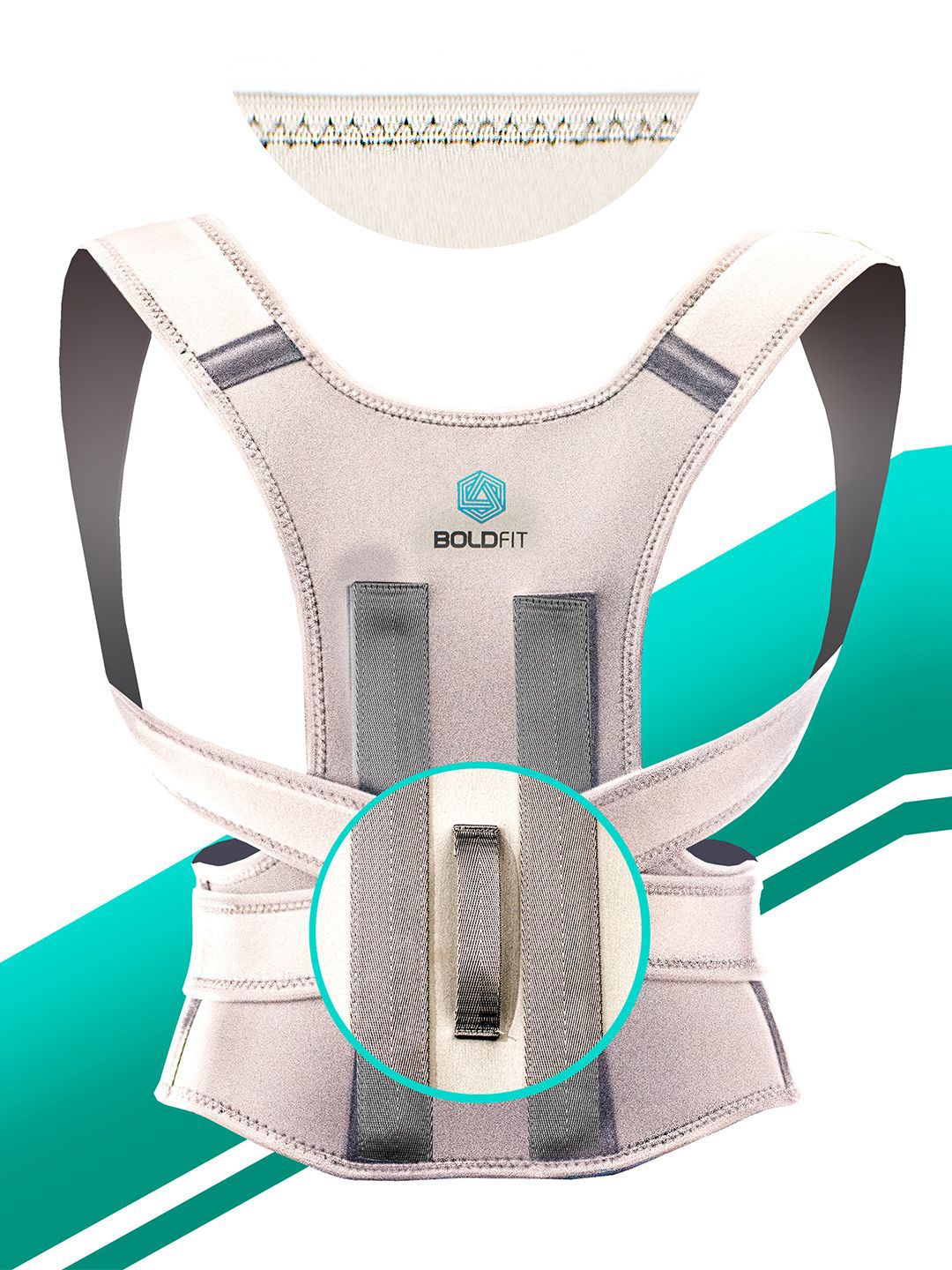 BOLDFIT Printed Posture Corrector Workout Accessories-picture-19