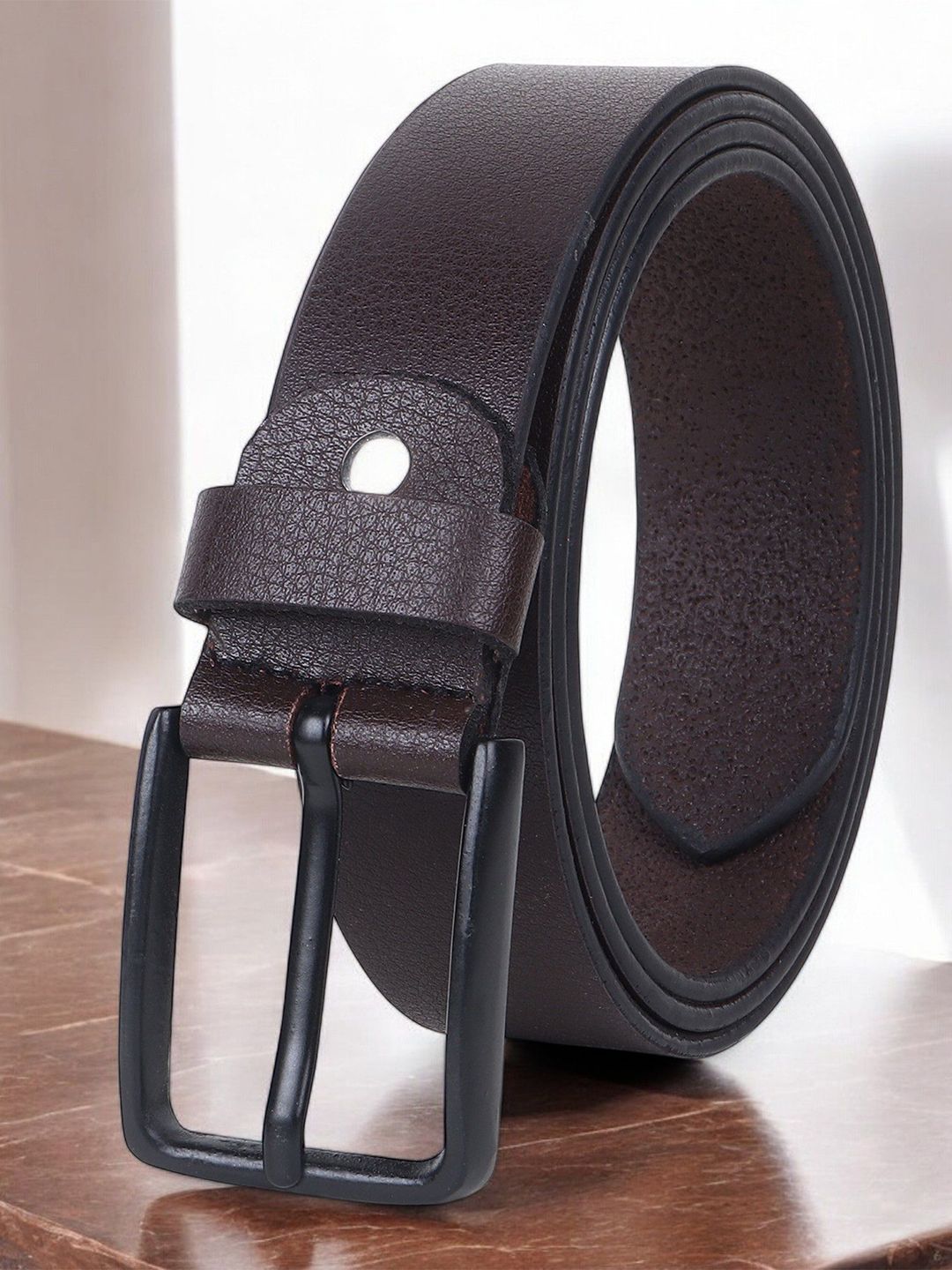 Provogue Men Textured Leather Formal Belt-picture-11