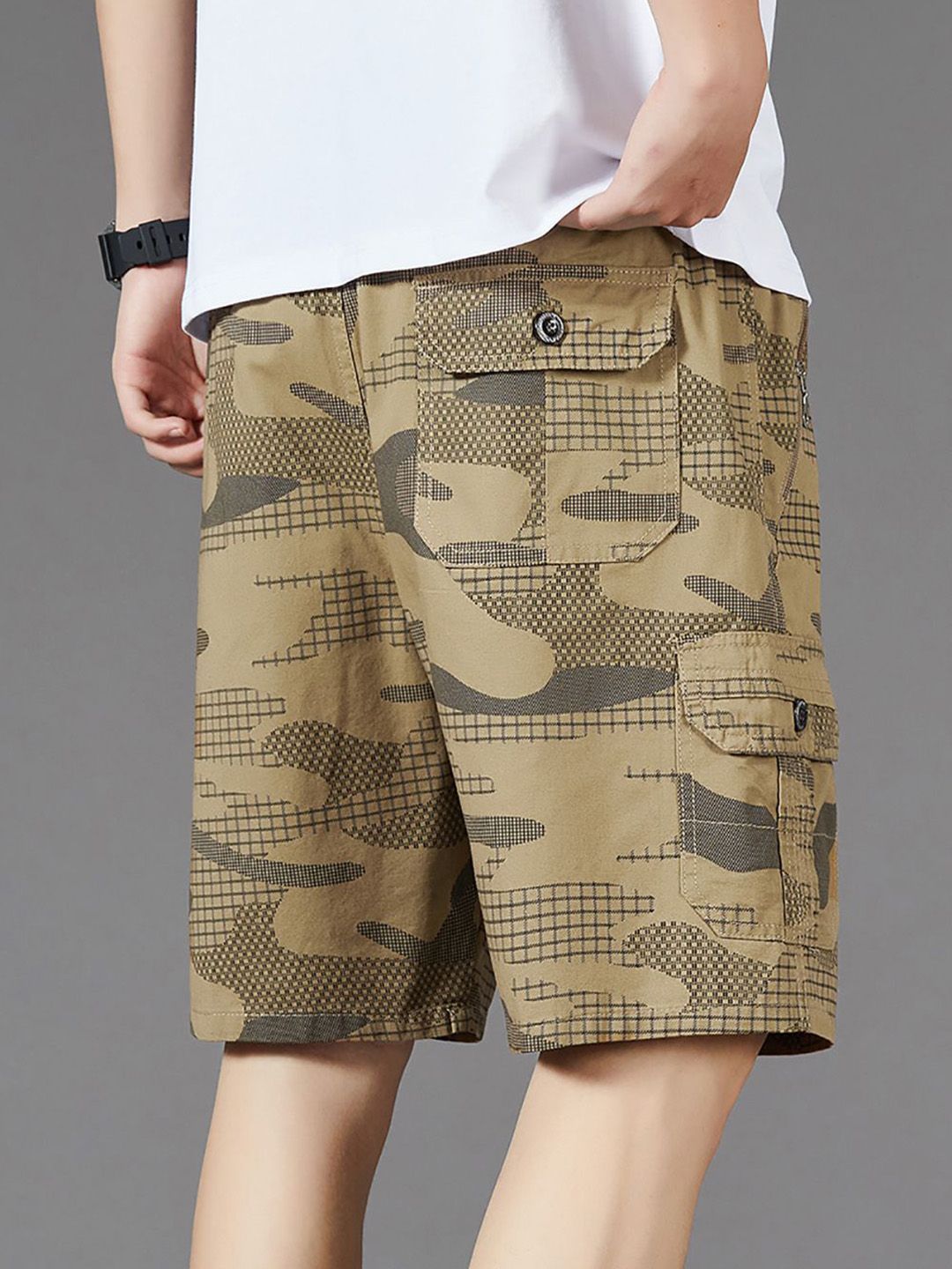 StyleCast x Revolte Men Camouflage Printed Shorts-picture-39