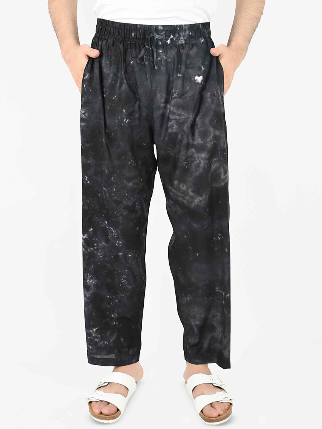 Blissence Men Printed Pure Cotton Lounge Pants-picture-58