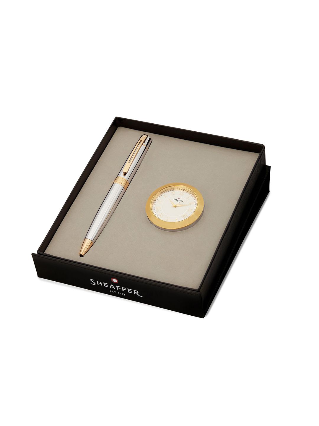 Sheaffer Unisex Pen With Table Clock Accessory Gift Set-picture-12