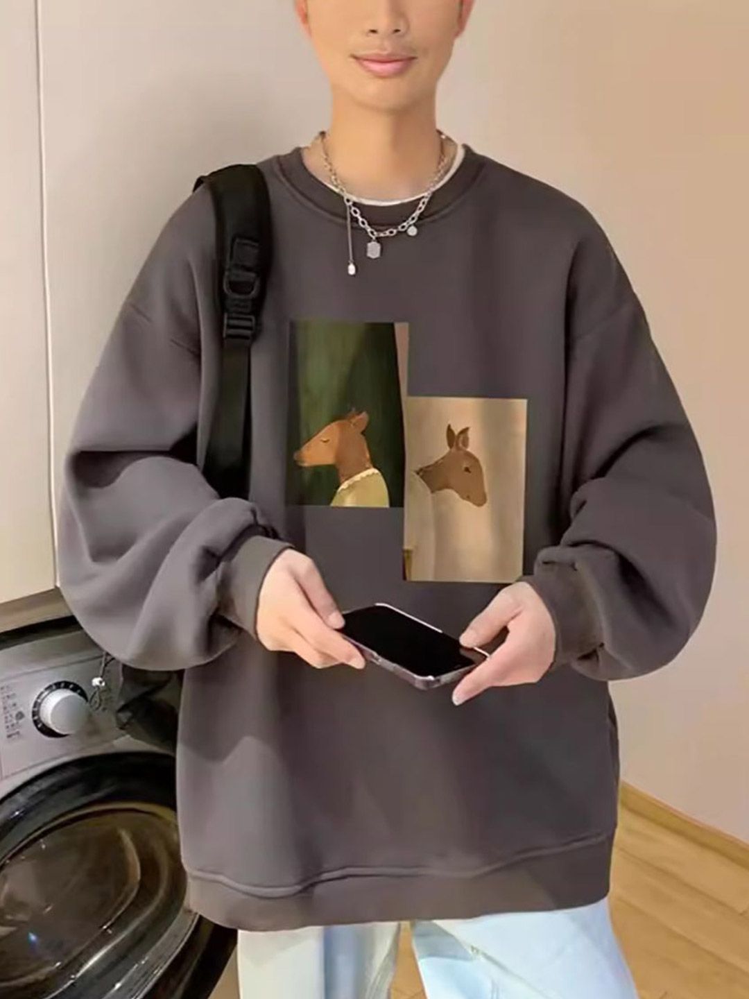 StyleCast x Revolte Men Printed Sweatshirt-picture-32