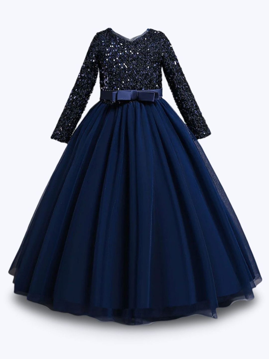 BAESD Floral Embroidered Formal Fit & Flare Dress-image-48