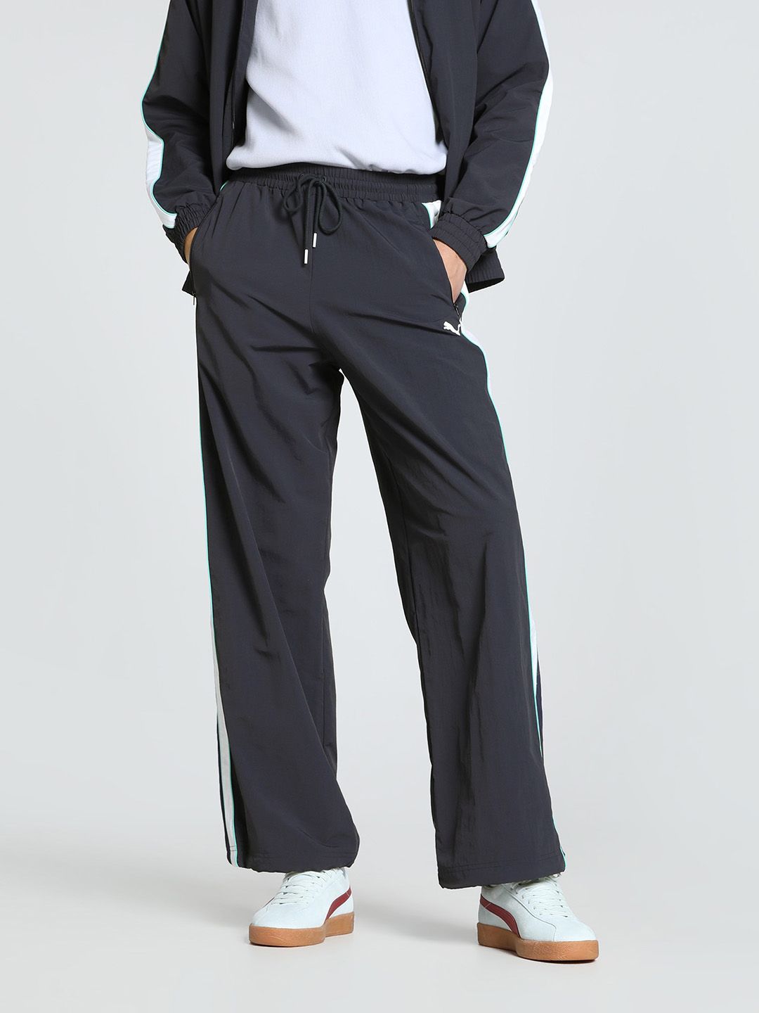 Puma T7 Oversized Unisex Straight Fit Track Pants-image-8